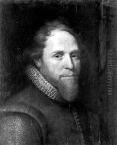 Portrait Of Maurice Of Nassau, Prince Of Orange, Wearing A Jacket With Lace Collar