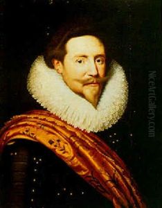 A Portrait Of Prince Frederik Hendrik Of Oranje A Portrait Of Prince Frederik Hendrik Of Oranje