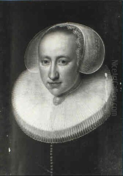 Portrait Of A Lady With A Lace Ruff - view 1