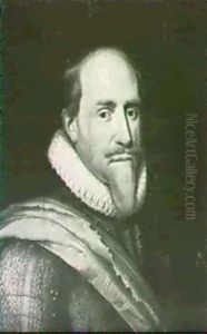 A Portrait Of Prince Maurice Of Nassau, Bust Length,        Wearing A Suit Of Armour