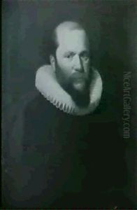 Portrait D'un Homme De Qualite by Michiel Jansz. van Mierevelt
