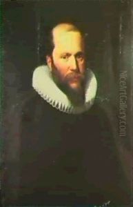 Portrait D'un Homme De Qualite by Michiel Jansz. van Mierevelt