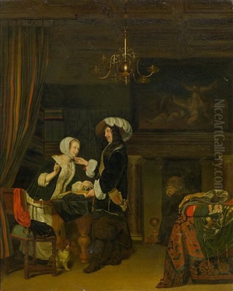 Cavalier In A Shop - view 1