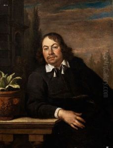 Portrait Des Medizinprofessors Florentius Schuyl, 1619 - 1669 Leyden
