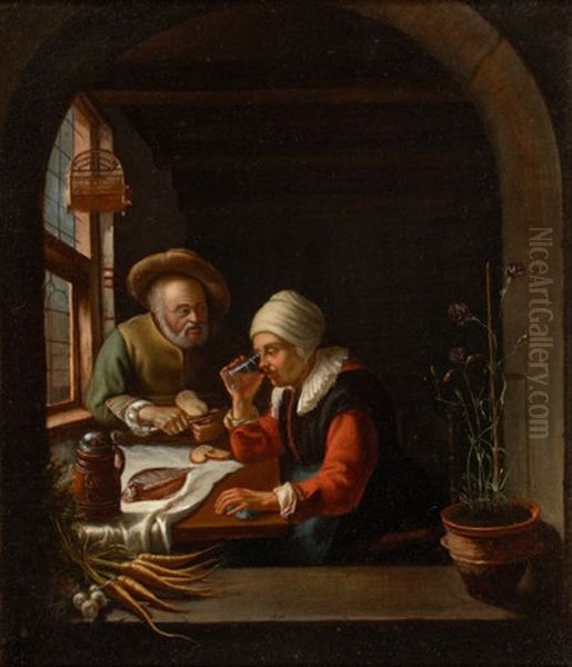 A Peasant Meal - view 1