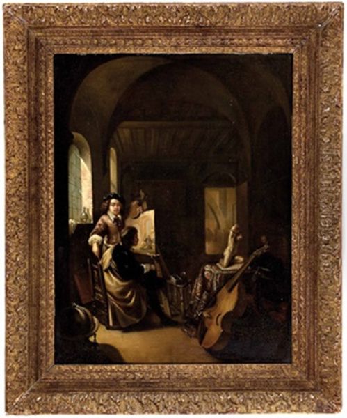 Der Kenner In Der Werkstatt Des Kunstlers - view 1