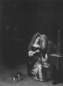 Le Gentilhomme Entreprenant by Frans van Mieris