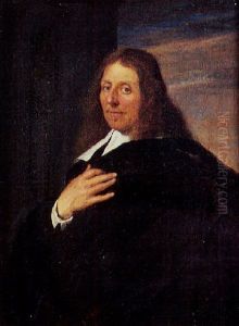 Portrait (francois De Le Boe Sylvius A L'age De 52 Ans?) by Frans van Mieris