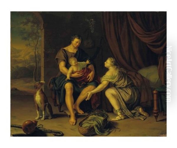 Mithridates Presentant Le Jeune Cyrus A Sa Femme - view 1