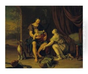 Mithridates Presentant Le Jeune Cyrus A Sa Femme