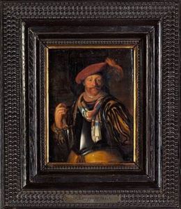A Gentleman With A Red Hat And A Sword