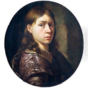 Portrait Of A Young Man, Probably A Self-portrait by Jan Van Mieris
