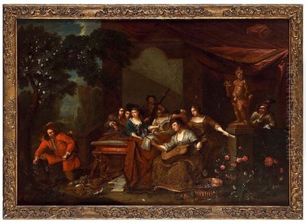 Concert On A Palace Terrace - view 1