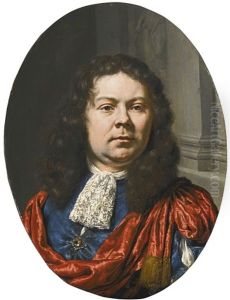 Portrait Of Willem Cornelisz Backer by Willem Van Mieris Leiden