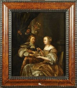 Le Dejeuner Galant by Willem Van Mieris Leiden
