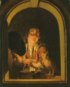 A Young Man And An Owl