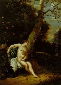 Venus In A Landscape At Dusk Venus In A Landscape At Dusk
