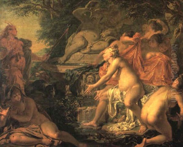 Diana And Her Nymphs Surprised By Actaeon - view 1