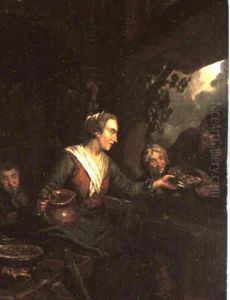 La Fritellaia by Willem Van Mieris Leiden
