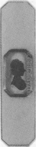 A Lady In Dress With Transparent Fichu, Her Hair With Indoor Cap Adorned With Ribbons