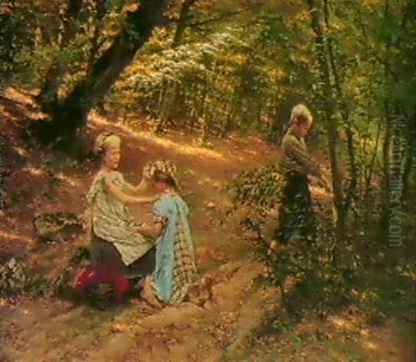 Children In The Forest - view 1