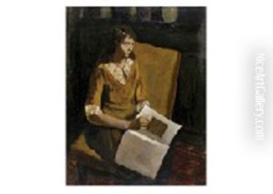 Girl Reading by Kotaro Migishi
