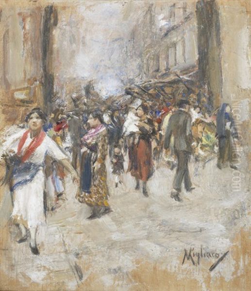 A Street Market - view 1