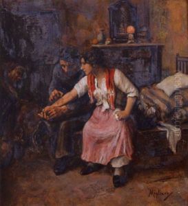 La Visita Del Dottore by Vincenzo Migliaro