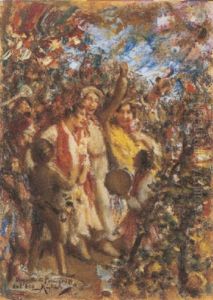 Una Notte Di Piedigrotta by Vincenzo Migliaro