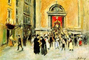 Uscita Dalla Chiesa by Vincenzo Migliaro