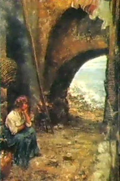 A Peasant Girl By The Sea - view 1