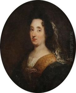 Portrait De Dame A La Broche