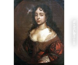 Portrait Of Mary Mancini - Mistress Of Charles Ii Of England And Louis Xiv