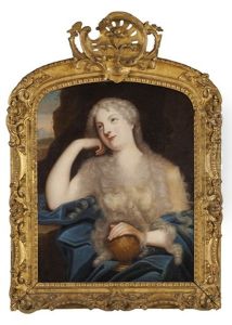 Bildnis Marie-elisabeth De Ludres Als Maria Magdalena