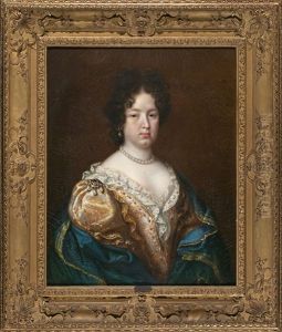Retrato De Una Joven by Pierre Mignard