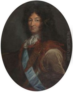 Portrait Du Roi Louis Xiv