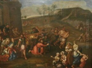 Le Portement De Croix by Pierre Mignard