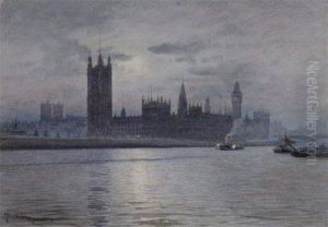 Londres, Le Parlement Et La Tamise