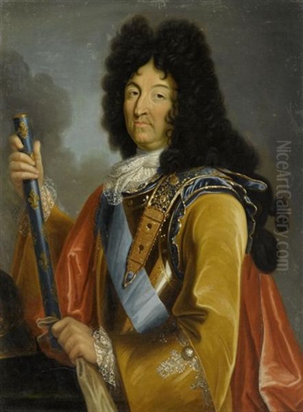 Portrait Des Franzosischen Konigs Louis Xiv - view 1