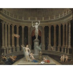 Venere E Amorini by Pierre Mignard