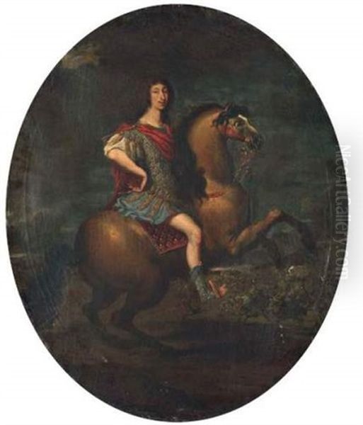 Portrait Equestre Du Grand Conde - view 1