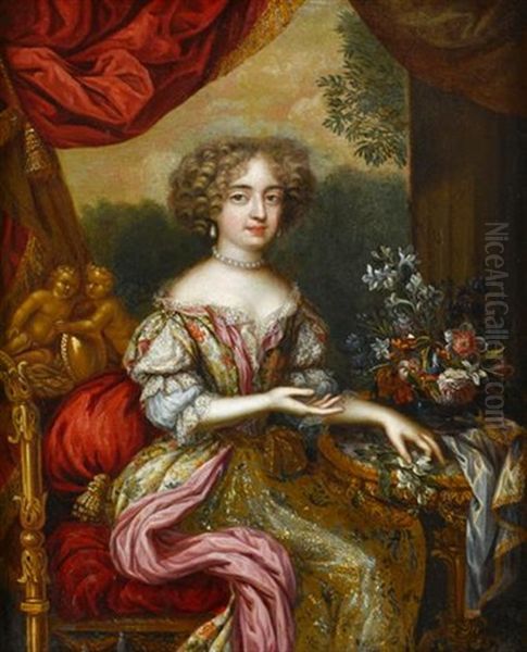 Portrait Of A Lady (duchess Of Burgundy?) - view 1