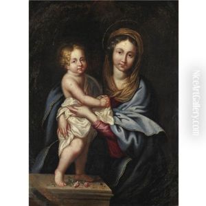 Madonna Col Bambino by Pierre Mignard