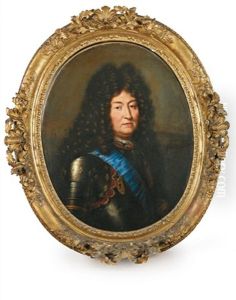 Portrait De Monsieur, Frere Du Roi Louis Xiv by Pierre Mignard