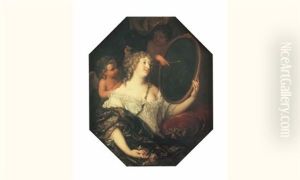 Portrait De La Marquise De Montespan by Pierre Mignard