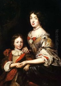 Portrait D'une Femme Et De Son Enfant - Madame De Sillery Et Son Fils Portrait D'une Femme Et De Son Enfant - Madame De Sillery Et Son Fils