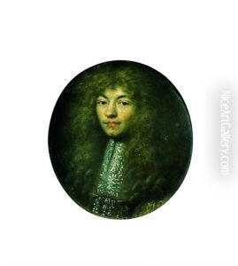 Portrait De Gentilhomme En Perruque Portrait De Gentilhomme En Perruque