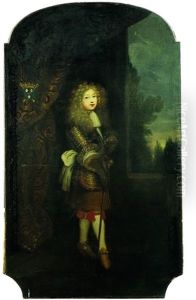 Portrait Du Duc Du Maine (?) by Pierre Mignard