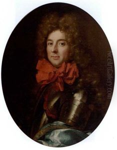 Portrait Of A Gentleman, Traditionally Identified As The Duc De Ventadour, Bust-length, In Armour And With A Red Neckerchief Portrait Of A Gentleman, Traditionally Identified As The Duc De Ventadour, Bust-length, In Armour And With A Red Neckerchief