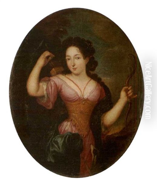 Portrait De Jeune Femme En Diane - view 1